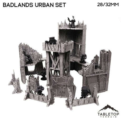 Tabletop Terrain Terrain Badlands Ork Urban Terrain Set