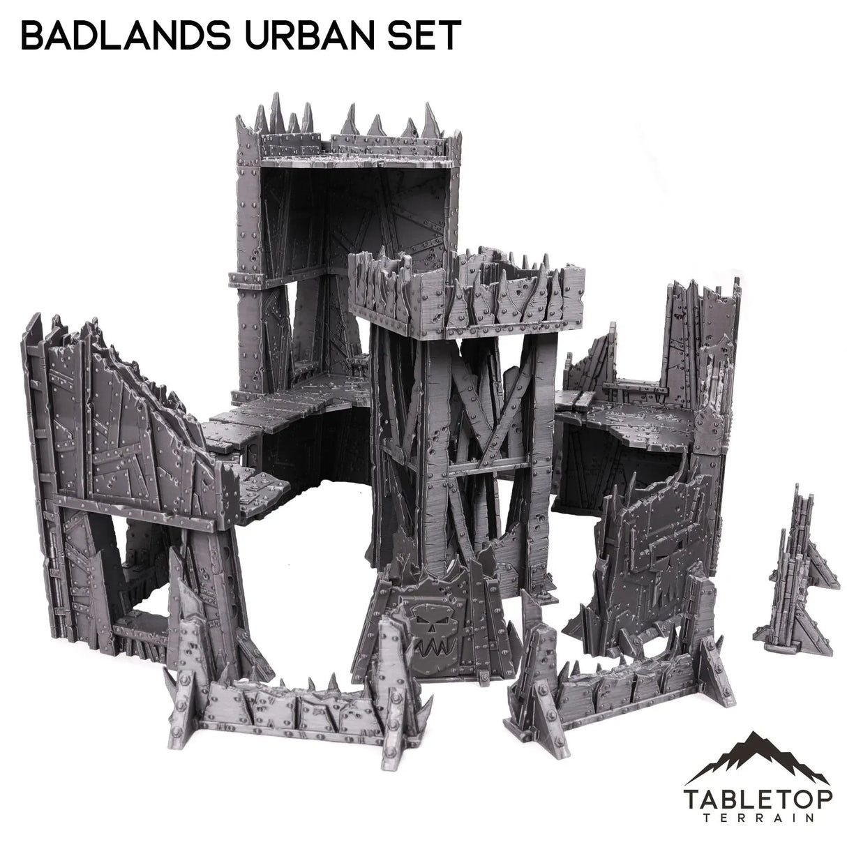 Tabletop Terrain Terrain Badlands Ork Urban Terrain Set