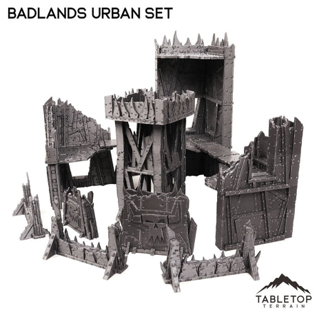Tabletop Terrain Terrain Badlands Ork Urban Terrain Set