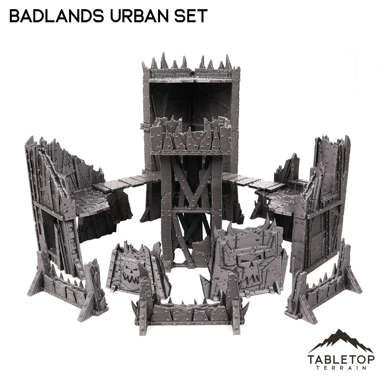 Tabletop Terrain Terrain Badlands Ork Urban Terrain Set