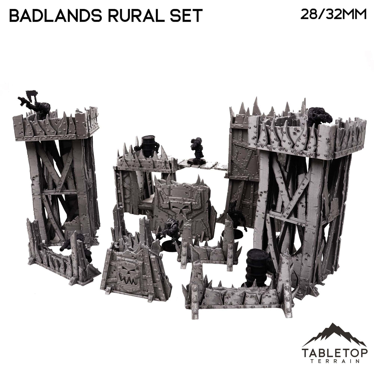 Tabletop Terrain Terrain Badlands Rural Terrain Set