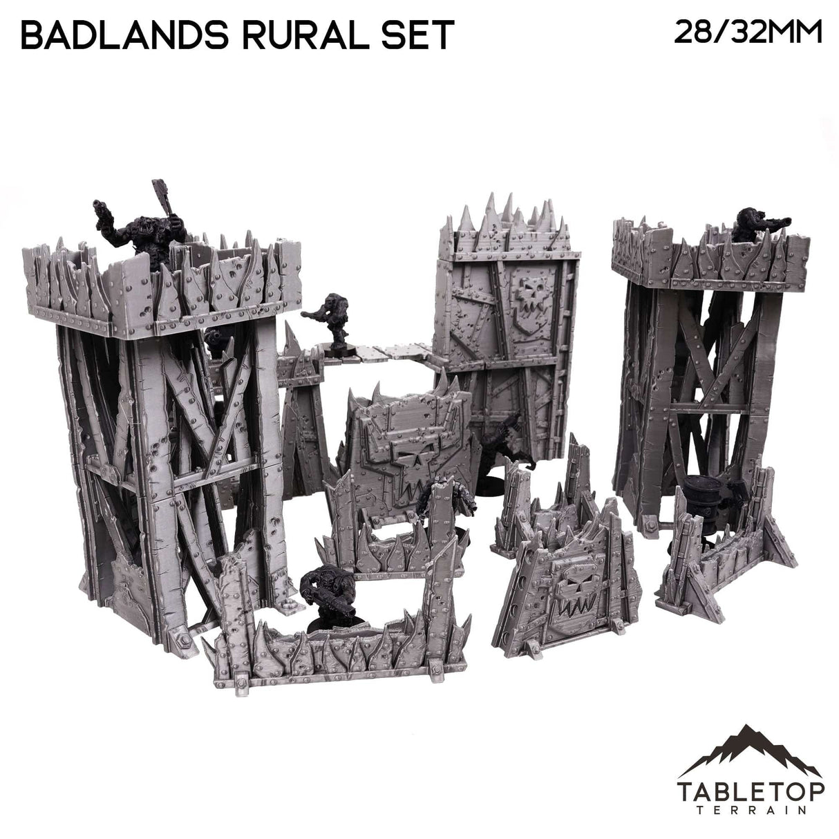 Tabletop Terrain Terrain Badlands Rural Terrain Set