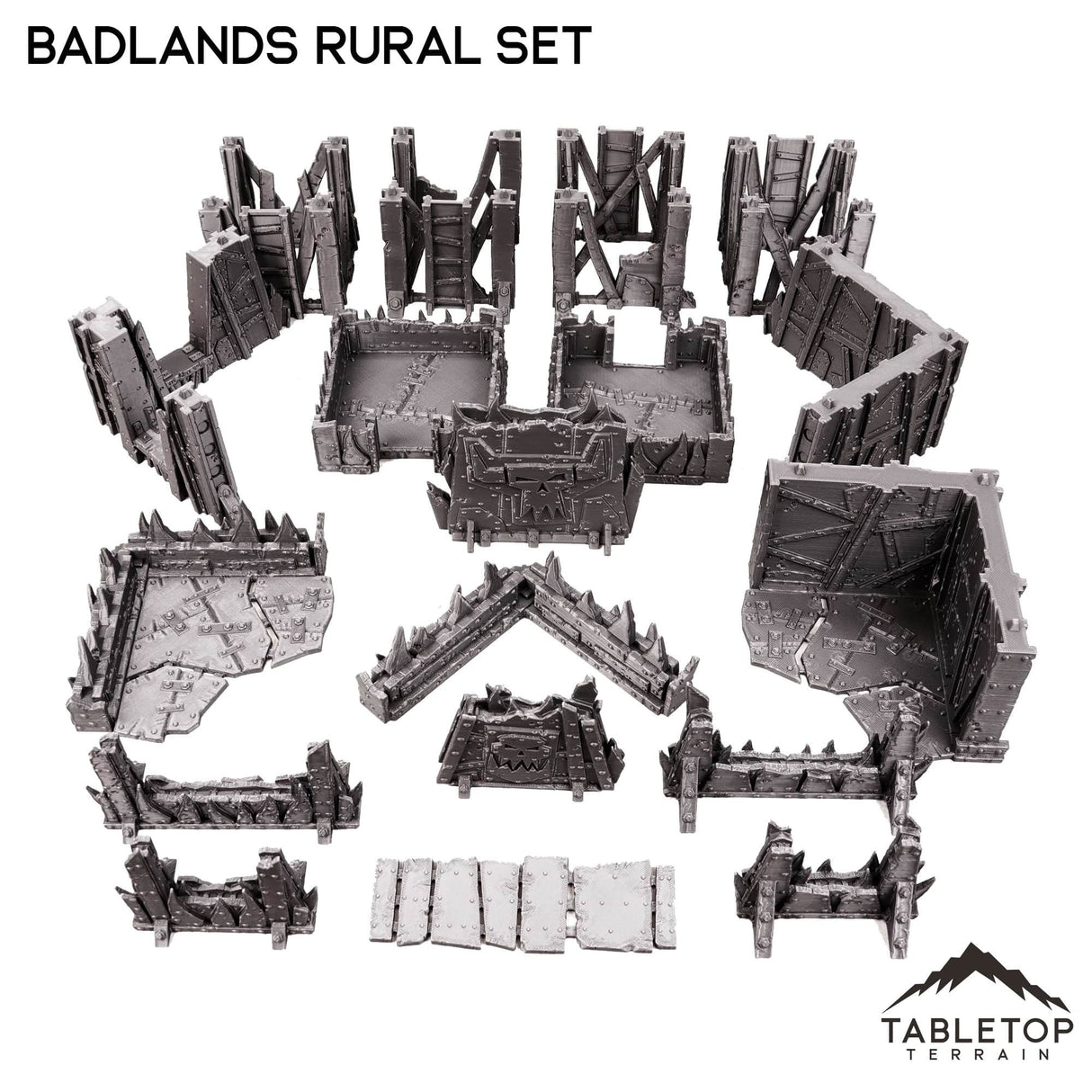 Tabletop Terrain Terrain Badlands Rural Terrain Set