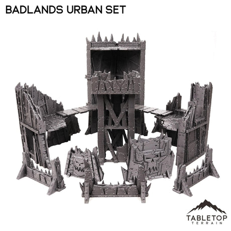 Tabletop Terrain Terrain Badlands Urban Terrain Set