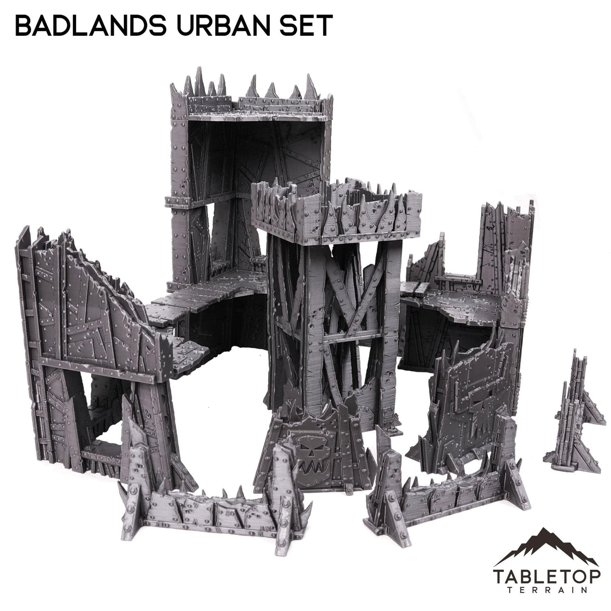 Tabletop Terrain Terrain Badlands Urban Terrain Set