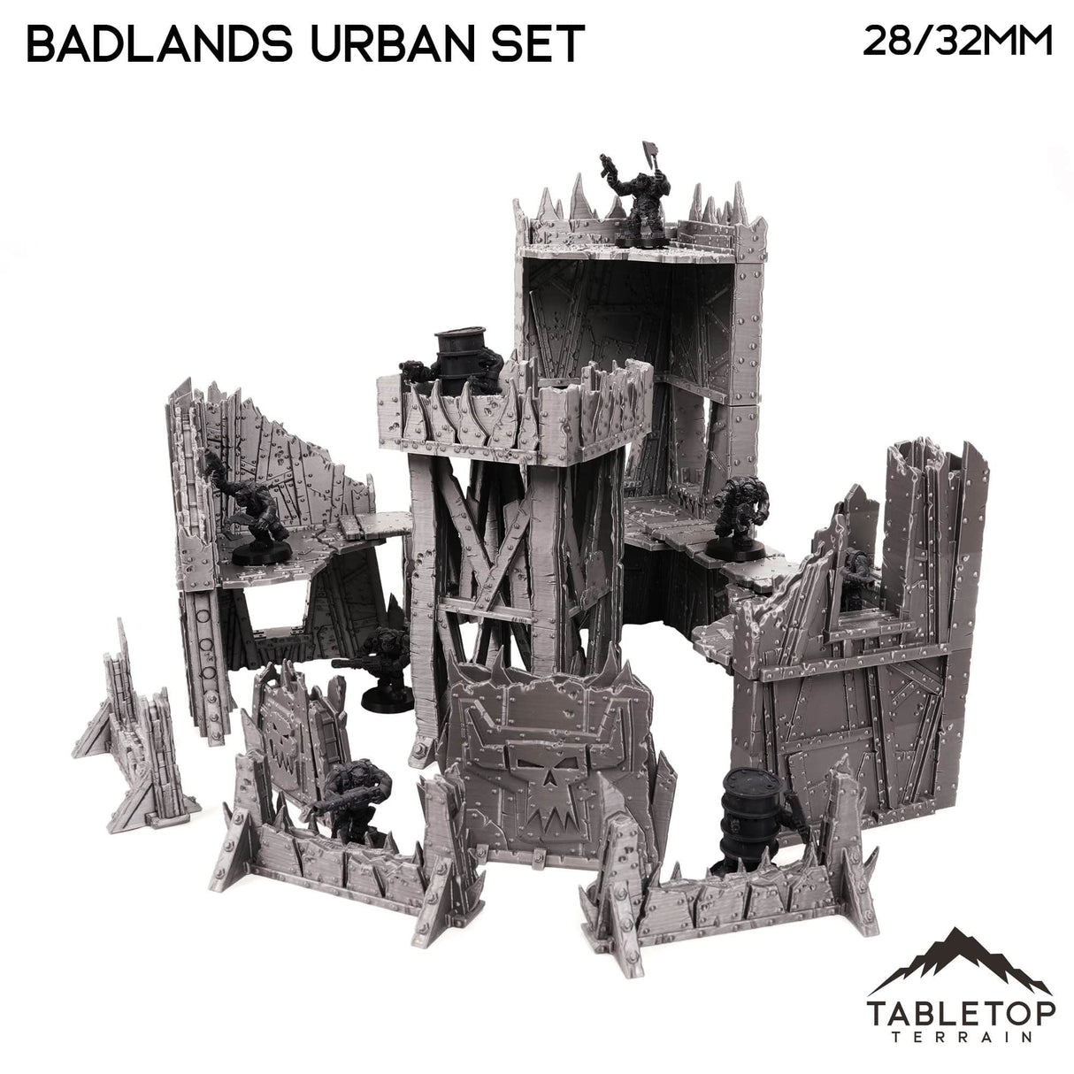 Tabletop Terrain Terrain Badlands Urban Terrain Set