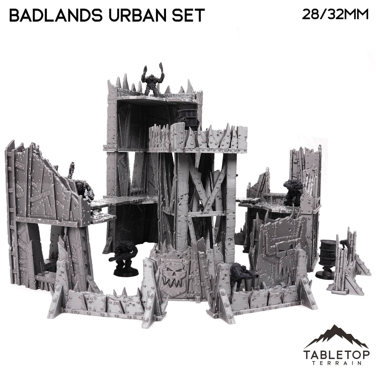 Tabletop Terrain Terrain Badlands Urban Terrain Set