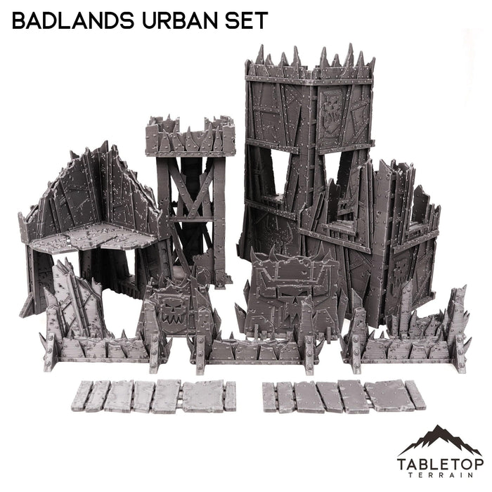 Tabletop Terrain Terrain Badlands Urban Terrain Set