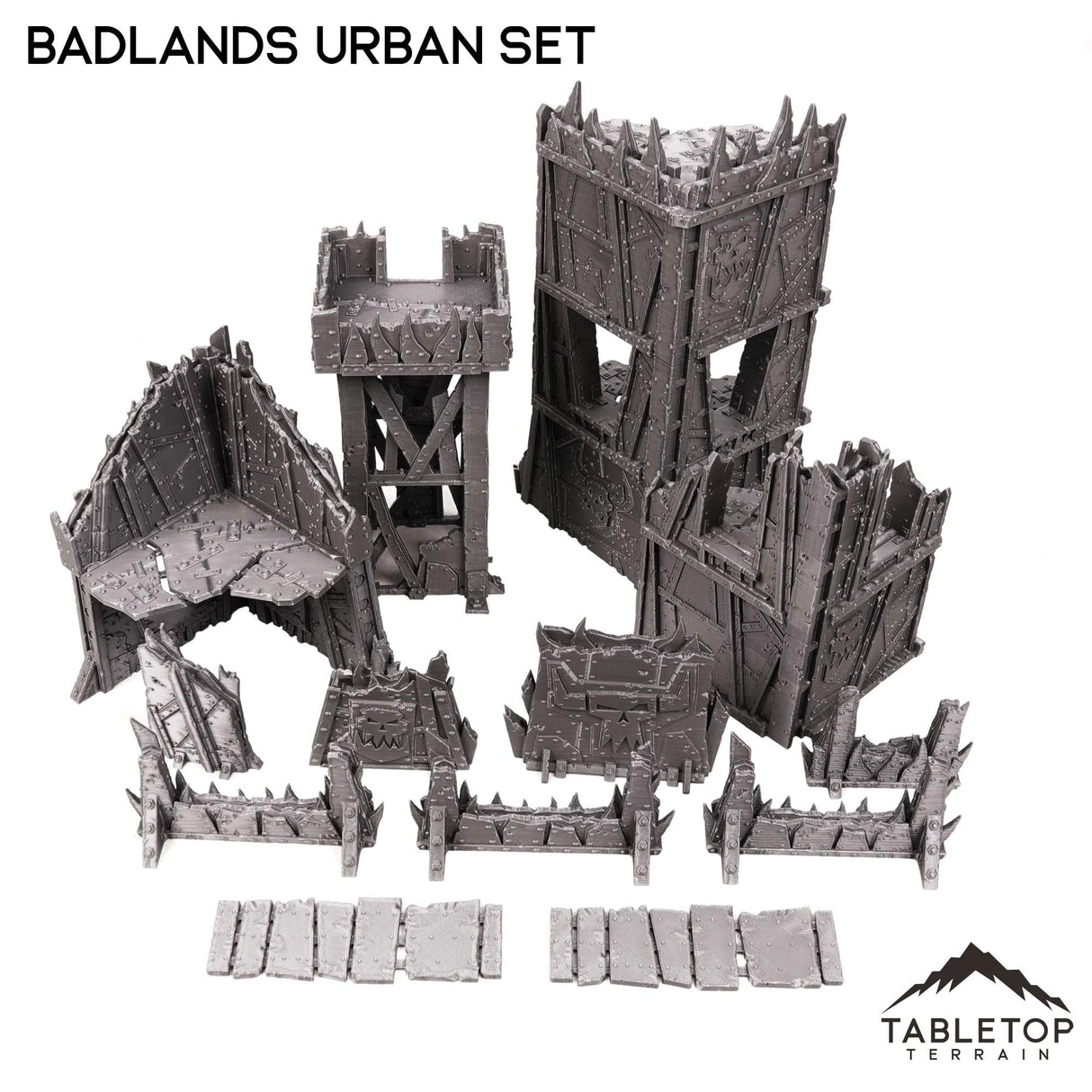 Tabletop Terrain Terrain Badlands Urban Terrain Set