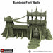 Tabletop Terrain Terrain Bamboo Fort Walls - The Gloaming Swamp