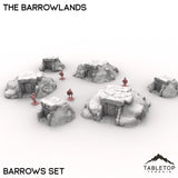 Tabletop Terrain Terrain Barrows Set / 32mm The Barrowlands