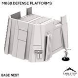 Tabletop Terrain Terrain Base Nest MK88 Defense Platforms - Imperial Base Builder