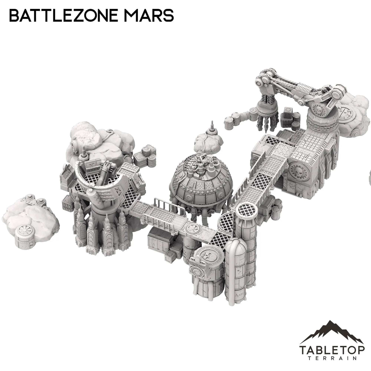 Tabletop Terrain Terrain Battlezone Mars Modular Terrain Set