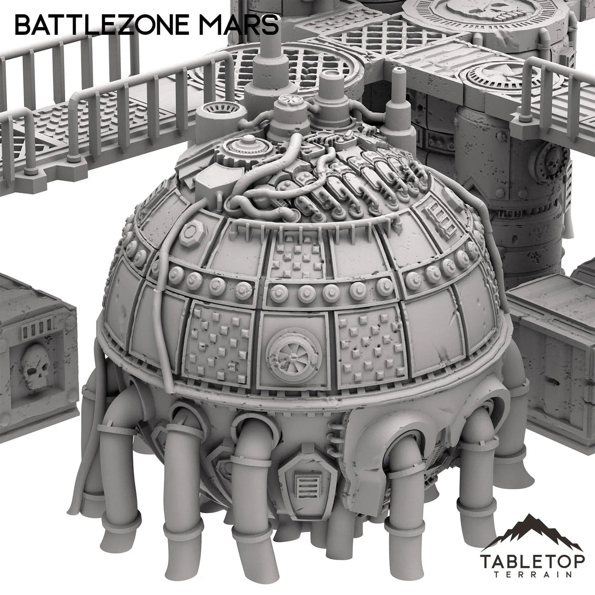 Tabletop Terrain Terrain Battlezone Mars Modular Terrain Set