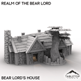 Tabletop Terrain Terrain Bear Lord's House / 32mm Realm of the Bear Lord