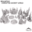 Tabletop Terrain Terrain Belkartam, Corrupted Ancient World