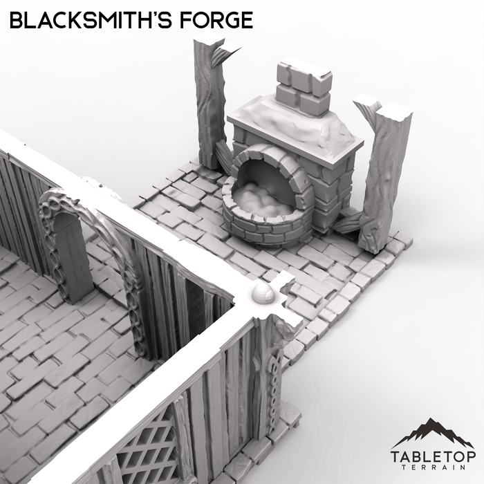 Tabletop Terrain Terrain Blacksmith's Forge - Kingdom of Saxonia
