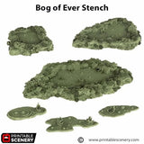 Tabletop Terrain Terrain Bogs of Ever Stench - The Gloaming Swamp