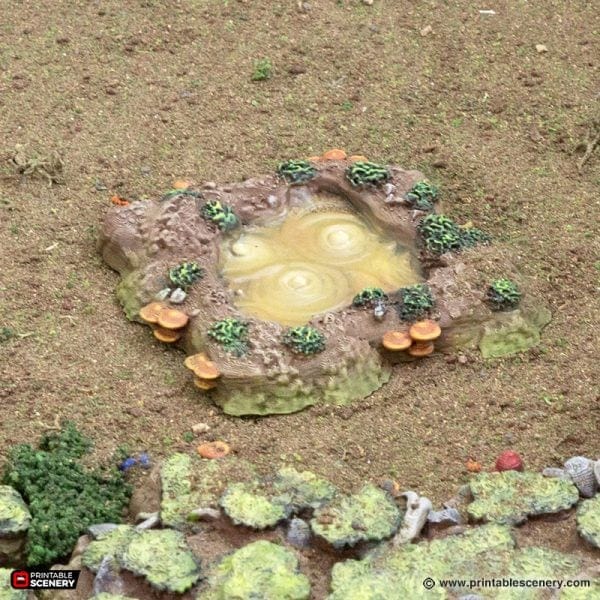 Tabletop Terrain Terrain Bogs of Ever Stench - The Gloaming Swamp