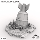 Tabletop Terrain Terrain Bomb / 32mm Warpzel 1A Gulch
