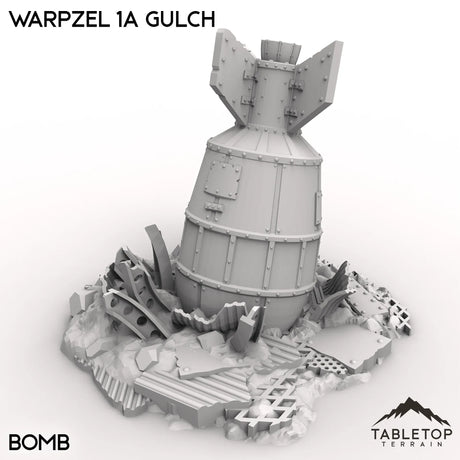 Tabletop Terrain Terrain Bomb / 32mm Warpzel 1A Gulch