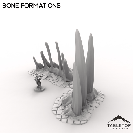 Tabletop Terrain Terrain Bone Formations - Miasma, Blight World