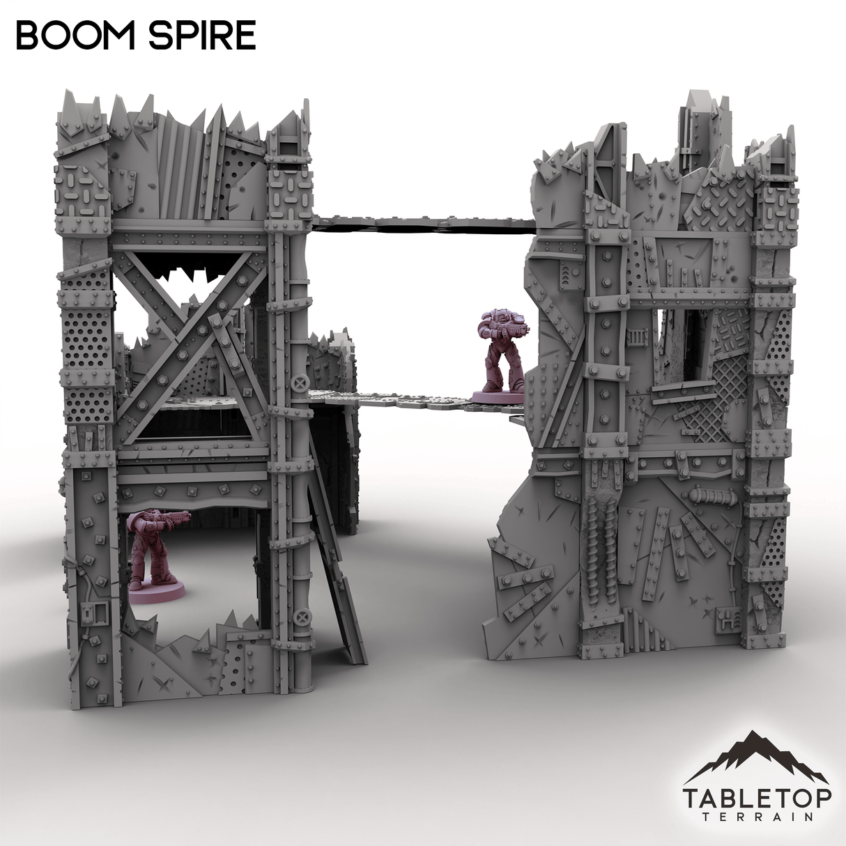 Tabletop Terrain Terrain Boom Spire - Scrapz Kamp