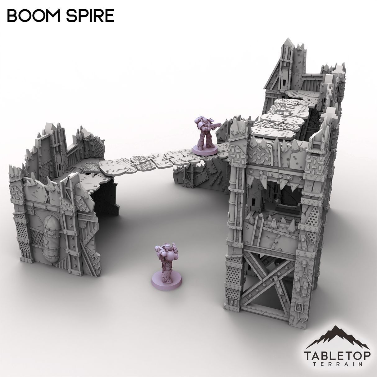 Tabletop Terrain Terrain Boom Spire - Scrapz Kamp
