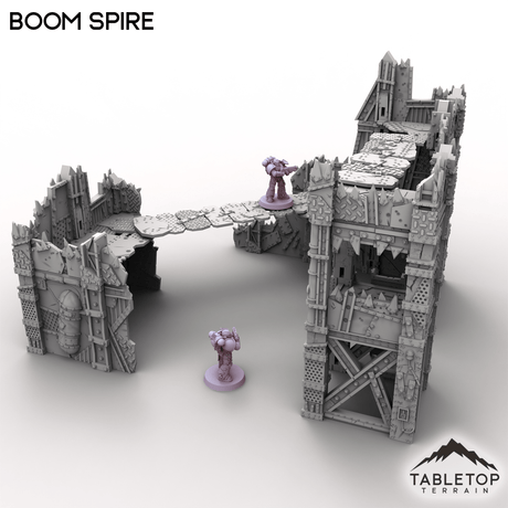 Tabletop Terrain Terrain Boom Spire - Scrapz Kamp