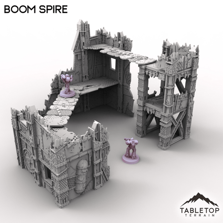Tabletop Terrain Terrain Boom Spire - Scrapz Kamp
