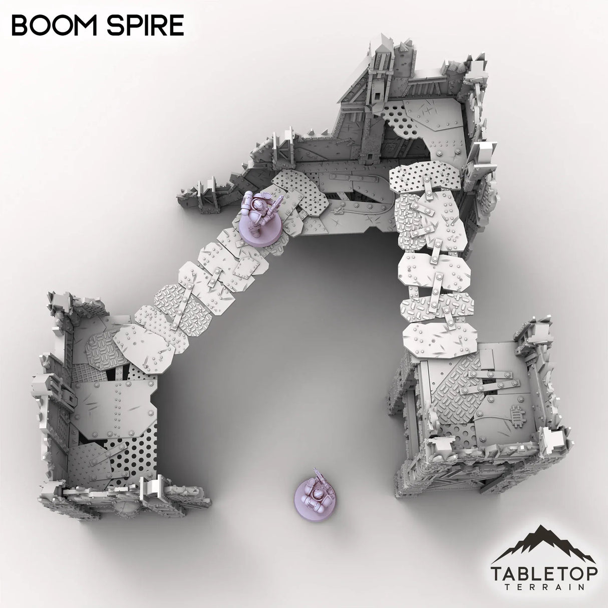 Tabletop Terrain Terrain Boom Spire - Scrapz Kamp