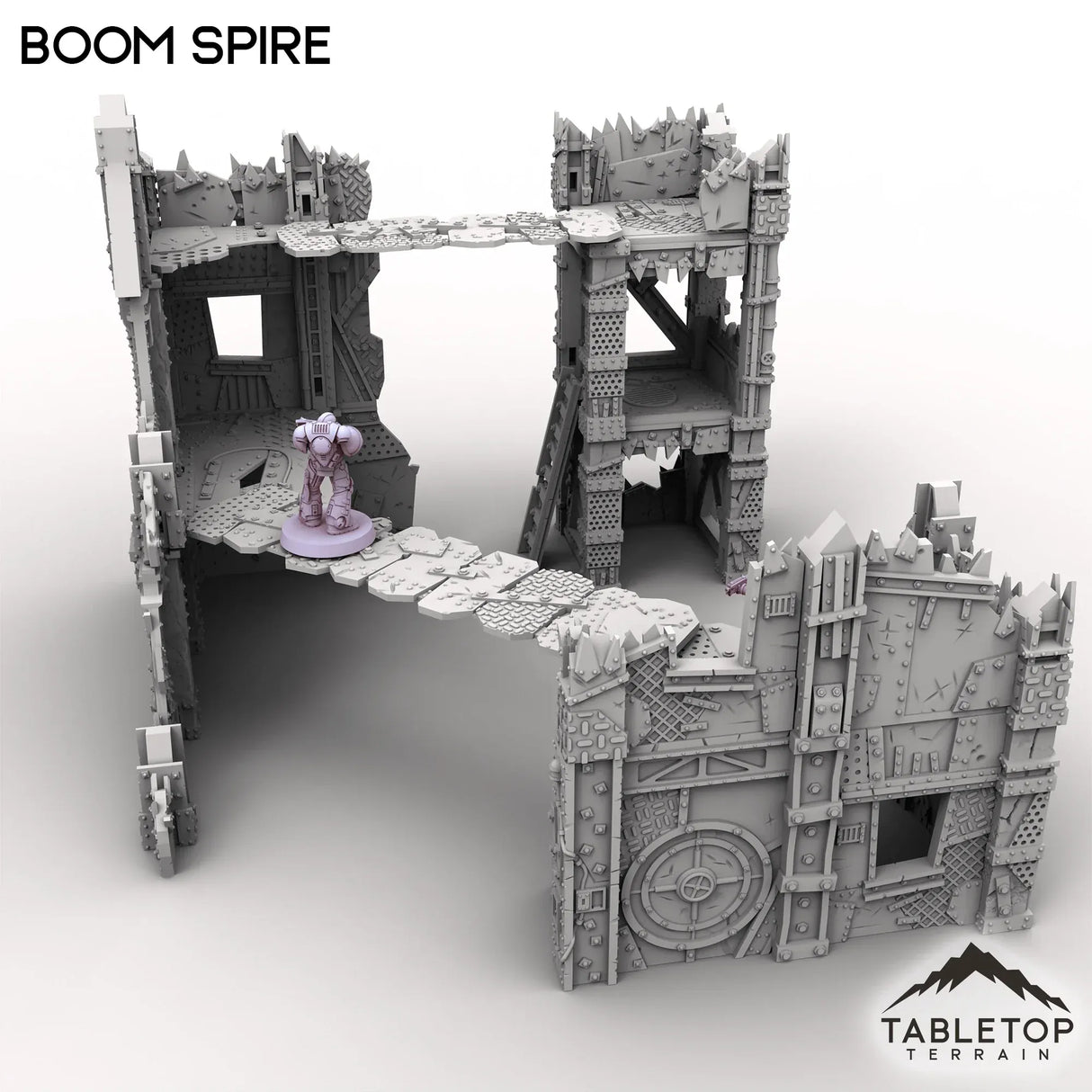 Tabletop Terrain Terrain Boom Spire - Scrapz Kamp