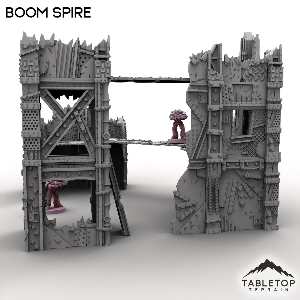Tabletop Terrain Terrain Boom Spire - Scrapz Kamp
