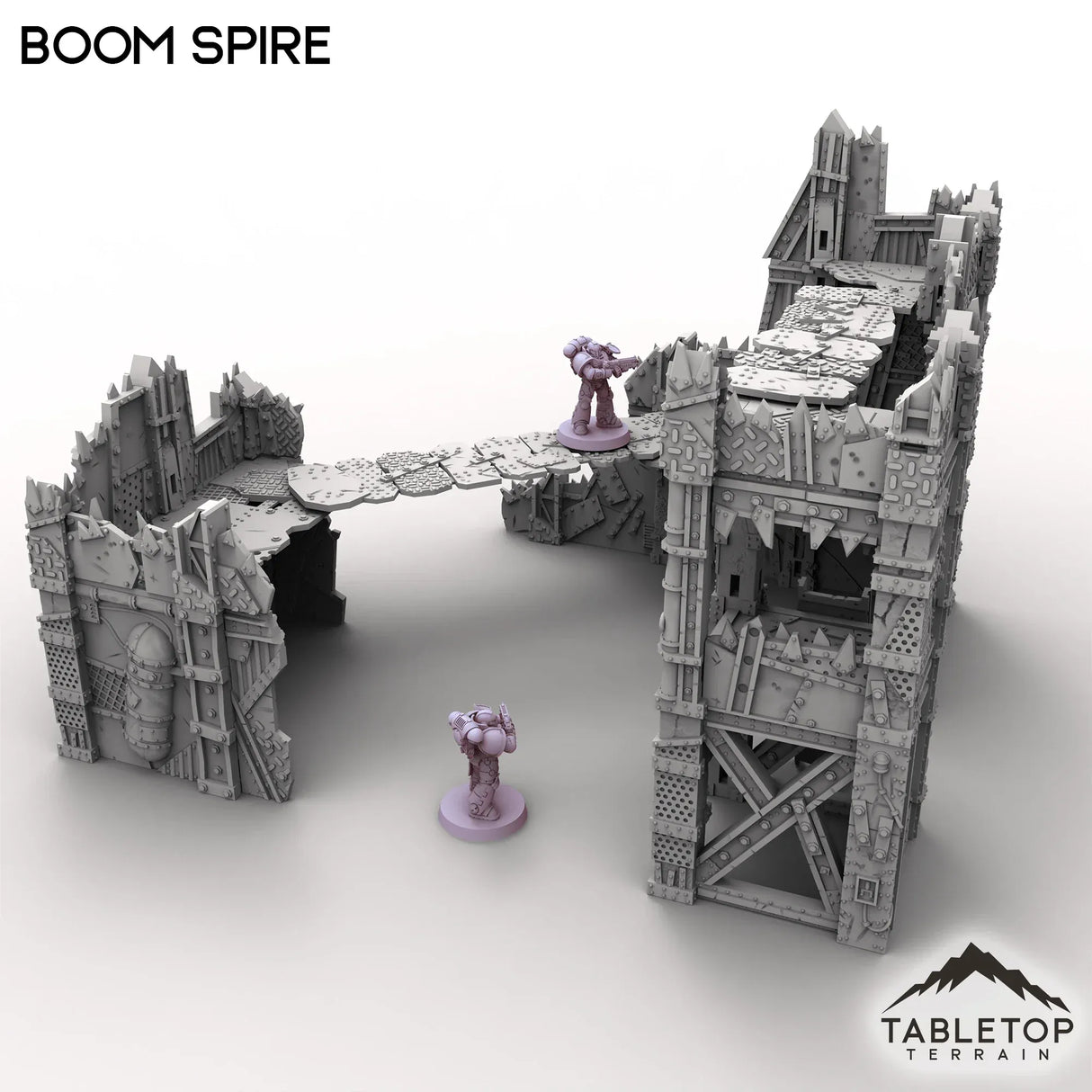Tabletop Terrain Terrain Boom Spire - Scrapz Kamp