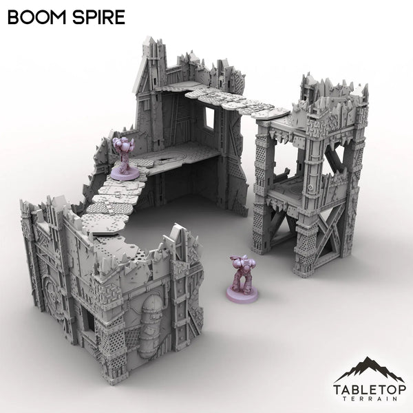 Tabletop Terrain Terrain Boom Spire - Scrapz Kamp