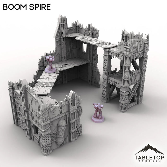 Tabletop Terrain Terrain Boom Spire - Scrapz Kamp