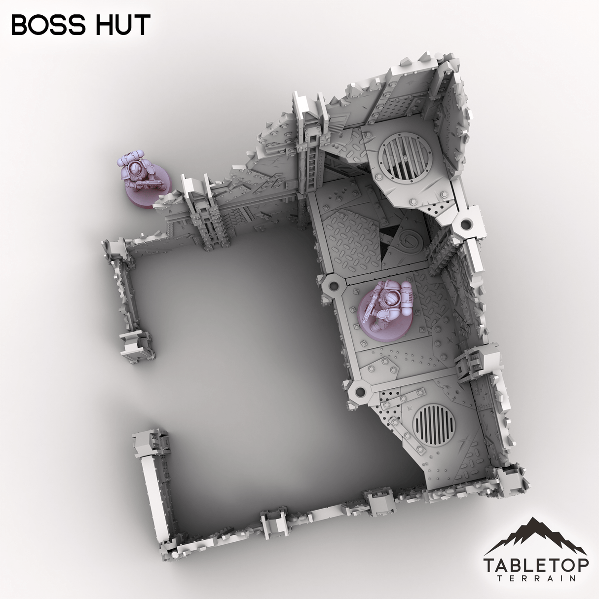 Tabletop Terrain Terrain Boss Hut - Scrapz Kamp