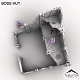 Tabletop Terrain Terrain Boss Hut - Scrapz Kamp