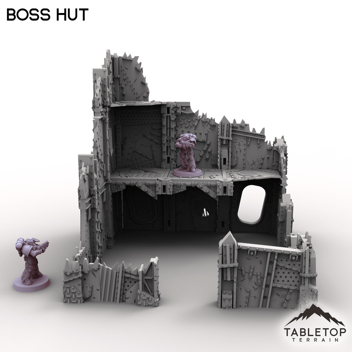 Tabletop Terrain Terrain Boss Hut - Scrapz Kamp