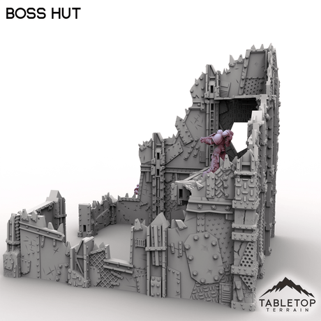 Tabletop Terrain Terrain Boss Hut - Scrapz Kamp