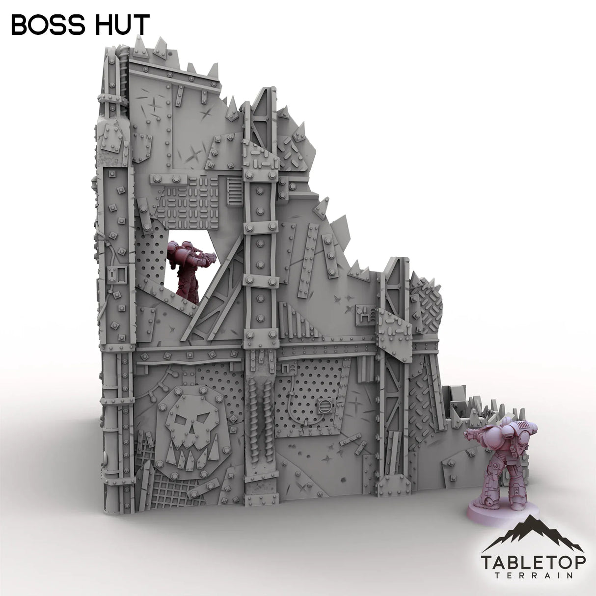 Tabletop Terrain Terrain Boss Hut - Scrapz Kamp