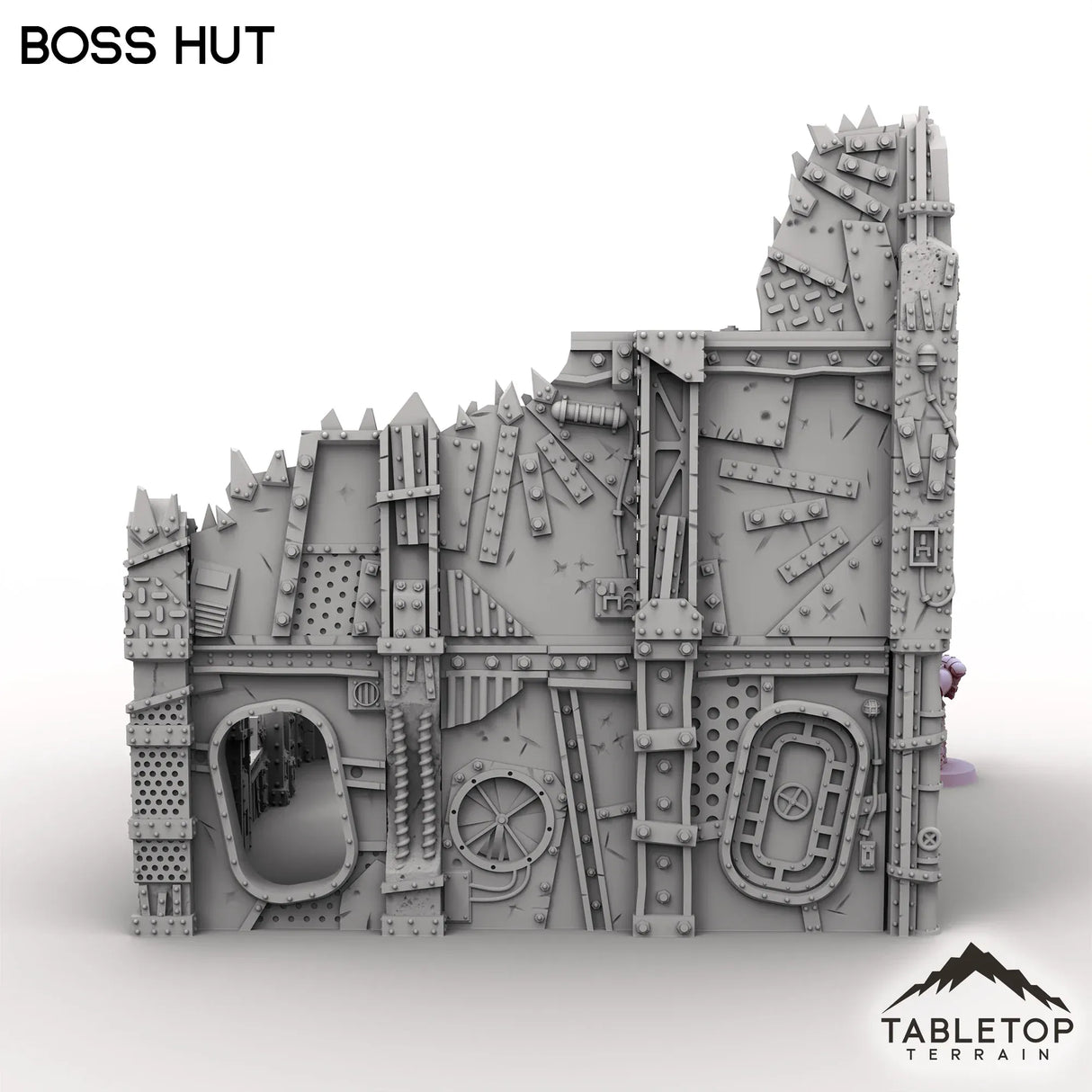 Tabletop Terrain Terrain Boss Hut - Scrapz Kamp