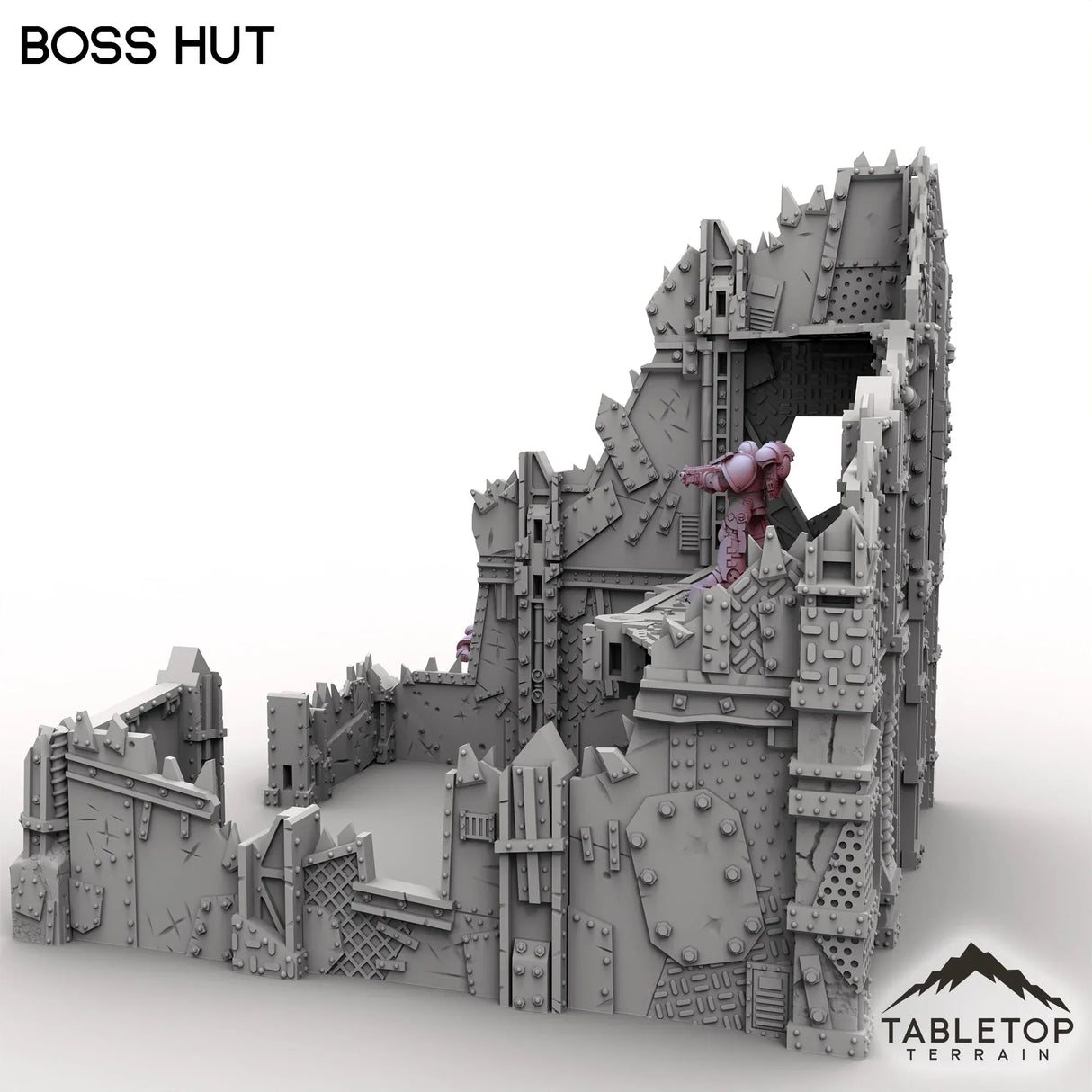 Tabletop Terrain Terrain Boss Hut - Scrapz Kamp
