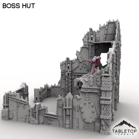 Tabletop Terrain Terrain Boss Hut - Scrapz Kamp
