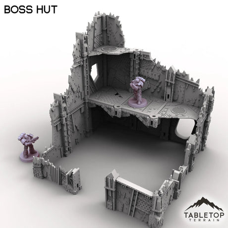 Tabletop Terrain Terrain Boss Hut - Scrapz Kamp
