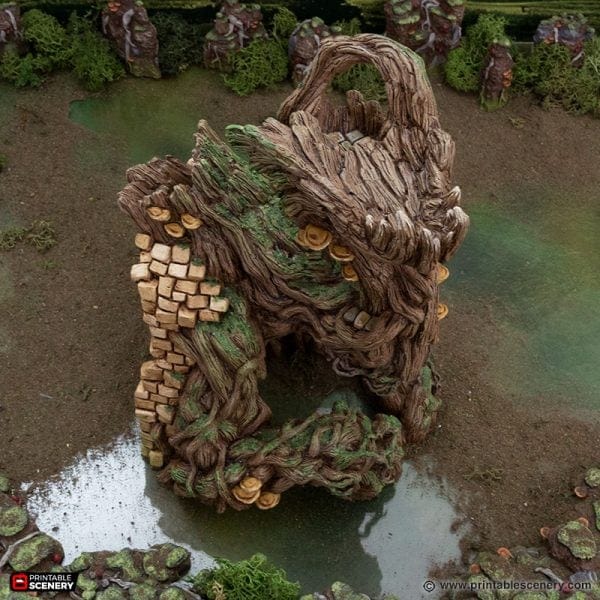 Tabletop Terrain Terrain Brackencourt Portal - The Gloaming Swamp