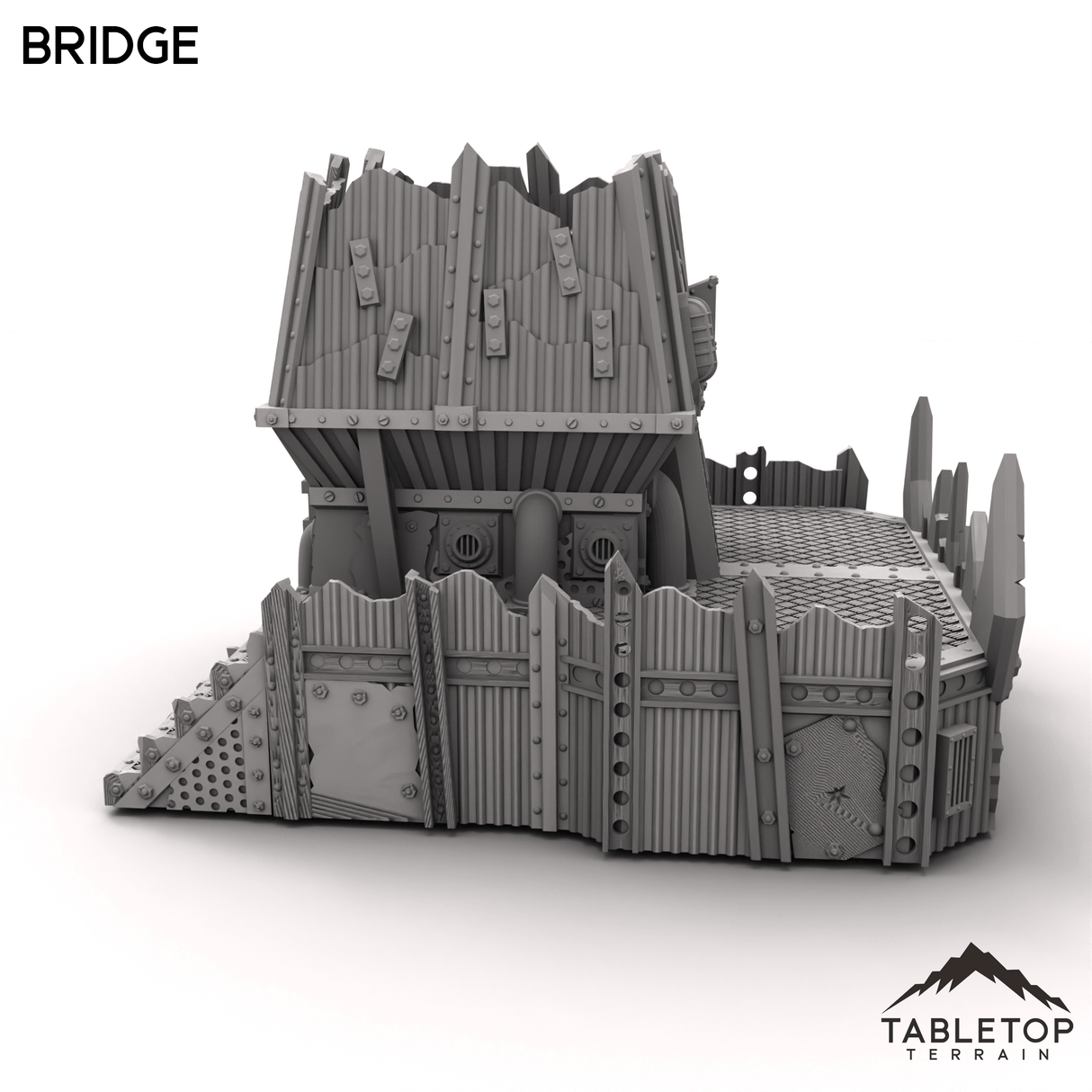 Tabletop Terrain Terrain Bridge - Warpzel 1A Orbital Hulk