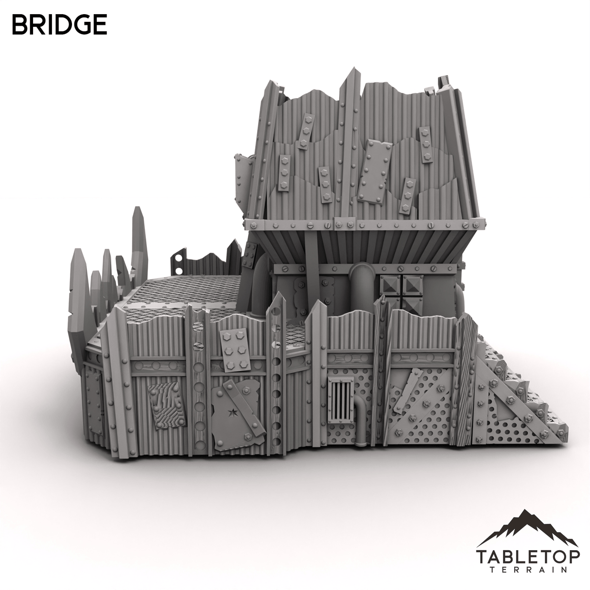 Tabletop Terrain Terrain Bridge - Warpzel 1A Orbital Hulk