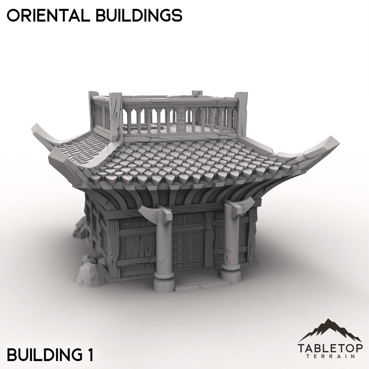 Tabletop Terrain Terrain Building 1 / 32mm Oriental Buildings