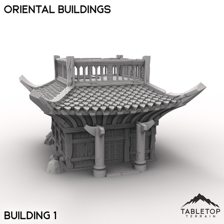 Tabletop Terrain Terrain Building 1 / 32mm Oriental Buildings
